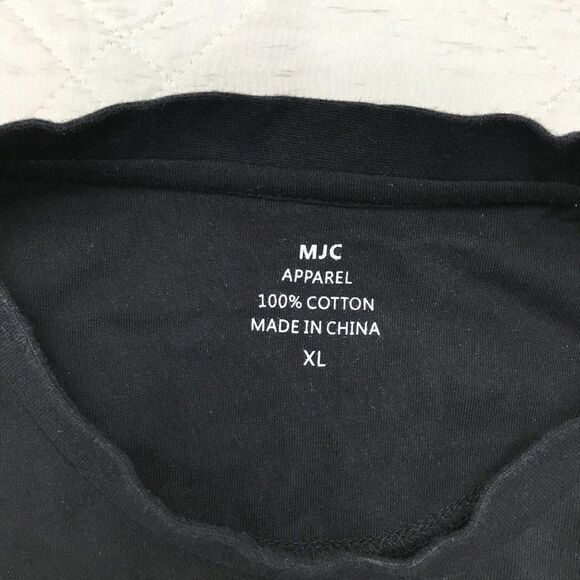 MJC Apparel Black Savage zipper shirt XL - Picture 4 of 4